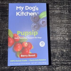 My Dog’s Kitchen Pupsip Dog Electrolytes Hydration for Dogs Recovery Berry Boost